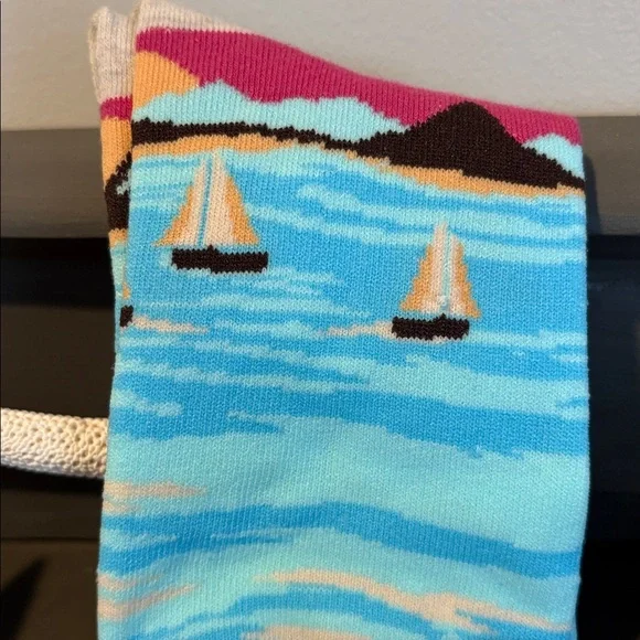 Bob Ross Socks Joy of Painting NWT Unisex - Picture 8 of 10